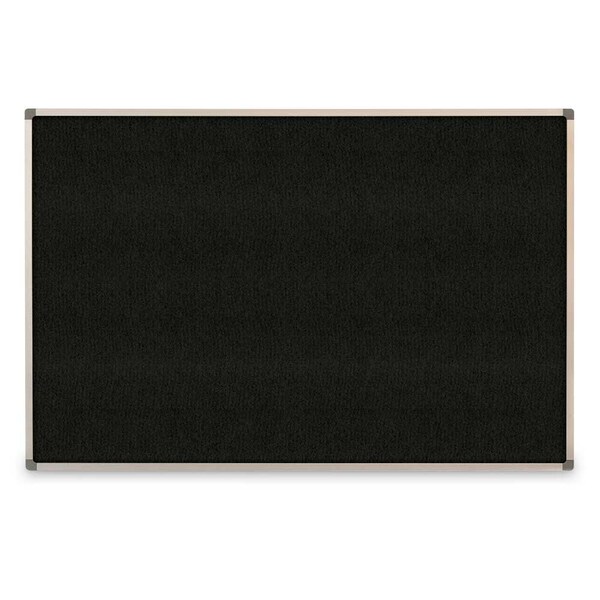 Corkboard, Fabric, 1 Door, Brnz/Prl, 18"x24"